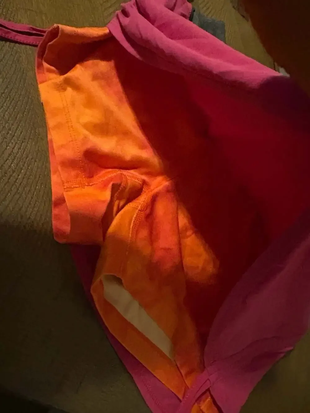 Nike Women's Dri-Fit Running skort Pink Orange  Medium